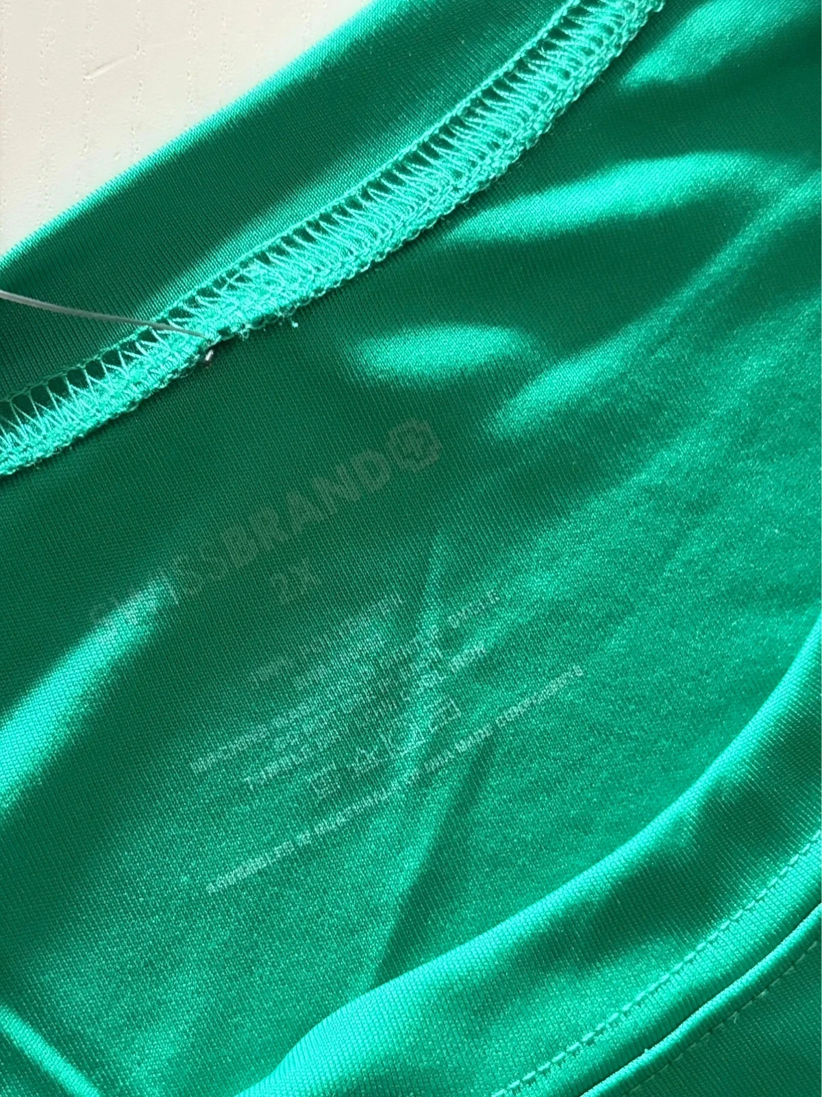 Camiseta técnica verde brillante Swissbrand 100% poliéster manga corta hombre XXL nuevo con etiqueta – photo 7